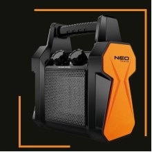 Обігрівач NEO керамічний переносний, 2 кВт, 20м 2, 139 м3/ч