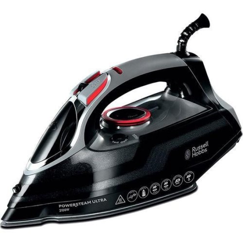 Праска Russell Hobbs Power Steam Ultra, 3100Вт, 350мл, паровий удар -210гр, постійна пара - 45гр, керам. підошва, сірий