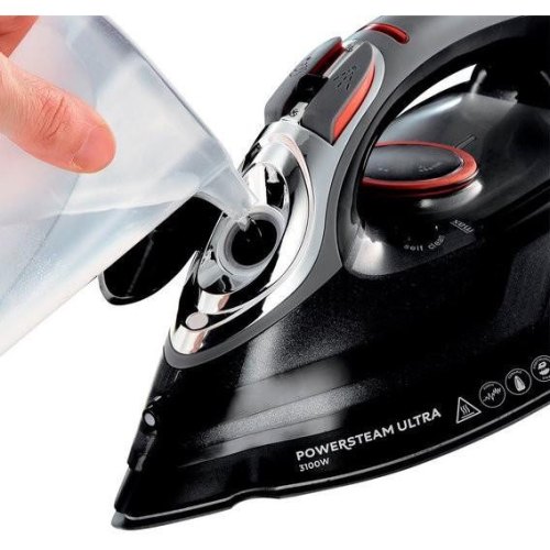 Праска Russell Hobbs Power Steam Ultra, 3100Вт, 350мл, паровий удар -210гр, постійна пара - 45гр, керам. підошва, сірий