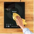 Плитка настільна Tefal індукційна Everyday Slim, комфорок - 1 на 2.1кВт, керування - сенсорне, чорний