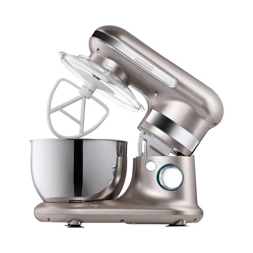 Міксер Ardesto планетарний 800Вт, насадки-3, чаша-нерж., метал, 4л, Pulse-режим, шампань