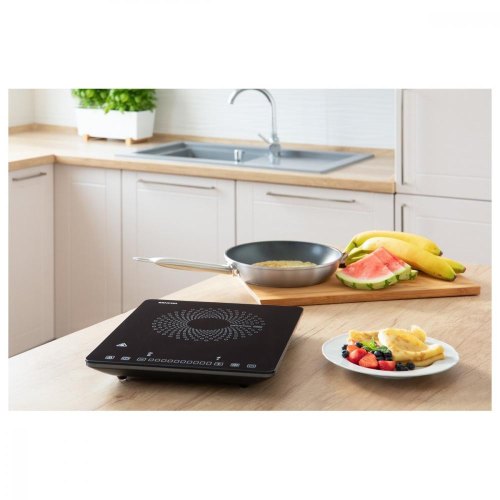 Плитка настільна Sencor індукційна, комфорок - 1 на 2кВт, керування - сенсорне, чорний