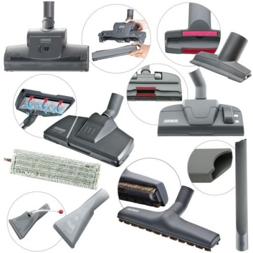 Пилосос Thomas миючий Allergy&Family, 1700Вт, вода -1,8л, НЕРА, малиновий