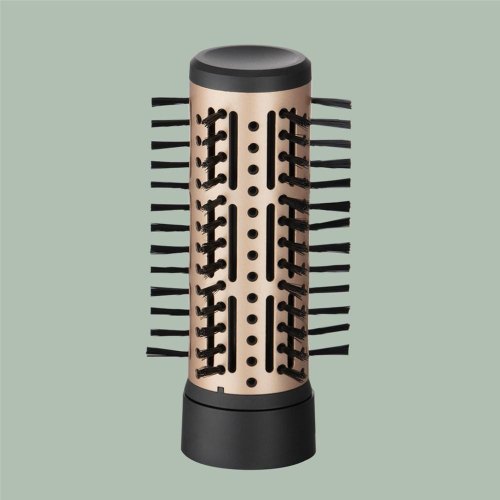 Фен-щітка Remington Botanicals, 800Вт, 2 режими, іоніз-я, оберт., хол. обдув, кераміка, м'ятно-чорний