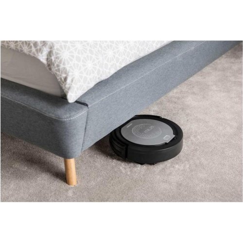 Робот-пилосос Sencor, 100Вт, h=7.5см, конт пил -0.2л, автон. робота до 45хв, вага-2.5кг, НЕРА, чорний