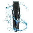 Тример WAHL Aqua Groom, акумуляторний, роторний мотор, 12 насадок, чохол, гребінець, сталь, чорний