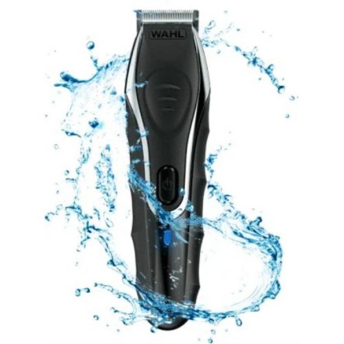Тример WAHL Aqua Groom, акумуляторний, роторний мотор, 12 насадок, чохол, гребінець, сталь, чорний