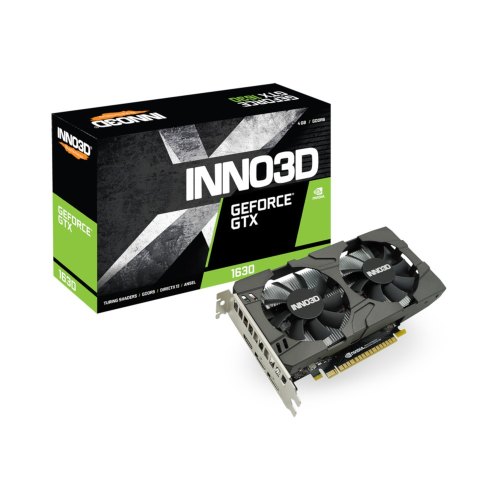 Відеокарта Inno3D GeForce GTX 1630 4GB GDDR6 TWIN X2 OC