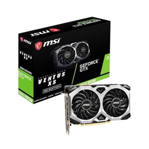 Відеокарта MSI  GeForce GTX 1660 SUPER 6GB GDDR6 VENTUS XS OC