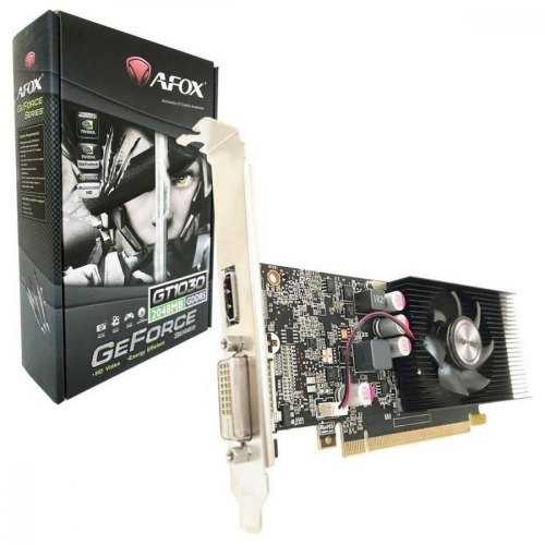 Відеокарта AFOX GeForce GT1030 2GB GDDR5 64Bit DVI-HDMI