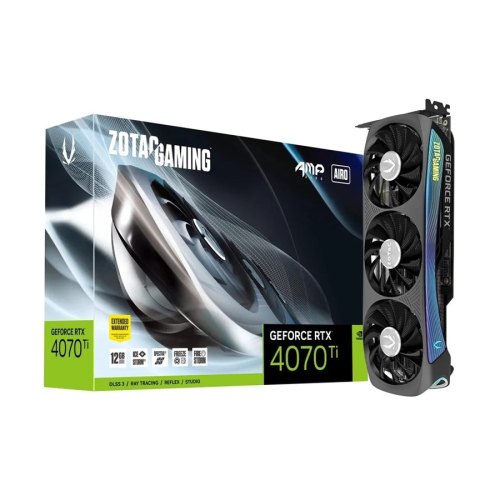 Відеокарта ZOTAC  GeForce RTX 4070 Ti 12GB GDDR6X AMP AIRO
