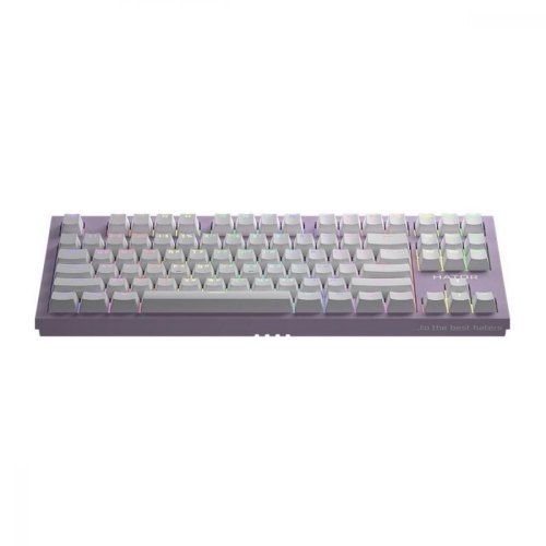 Клавіатура бездротова, механічна HATOR Skyfall TKL PRO Wireless ENG/UKR/RUS (HTK-669) Lilac