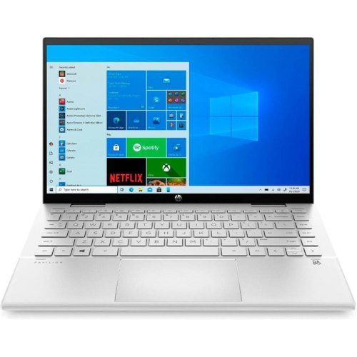 Ноутбук HP Pavilion x360 14-ek1005ua 14 FHD IPS Ts/Intel i7-1355U (5.0)/16/512/Int IrX/Підс/DOS/Сріблястий (833G2EA)