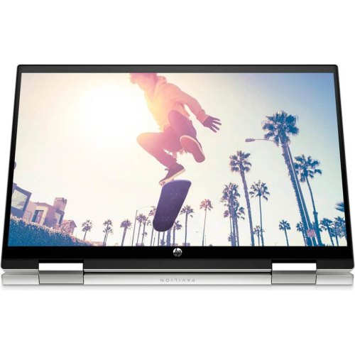 Ноутбук HP Pavilion x360 14-ek1005ua 14 FHD IPS Ts/Intel i7-1355U (5.0)/16/512/Int IrX/Підс/DOS/Сріблястий (833G2EA)