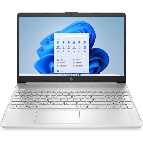 Ноутбук HP 15s-fq5023ua 15.6 FHD IPS/ Intel i7-1255U (4.7)/16/512/Int/DOS/Сріблястий (834P3EA)