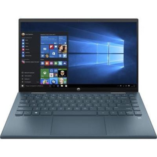 Ноутбук HP Pavilion x360 14-ek1007ua 14 FHD IPS Ts/Intel i5-1335U (4.6)/16/512/Int/DOS/Синій (834A1EA)