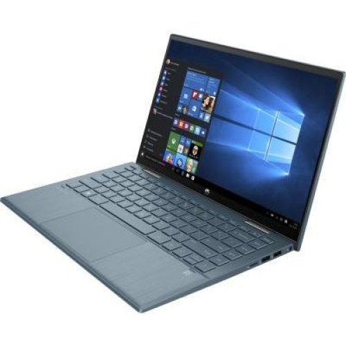 Ноутбук HP Pavilion x360 14-ek1007ua 14 FHD IPS Ts/Intel i5-1335U (4.6)/16/512/Int/DOS/Синій (834A1EA)