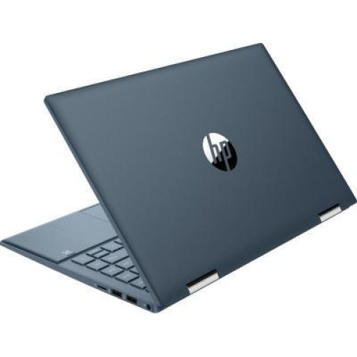 Ноутбук HP Pavilion x360 14-ek1007ua 14 FHD IPS Ts/Intel i5-1335U (4.6)/16/512/Int/DOS/Синій (834A1EA)