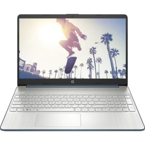 Ноутбук HP 15-fc0007ua 15.6 FHD IPS/ Ryzen 7 7730U (2.0-4.5)/16/1Tb/AMD Graphics/DOS/Синій (833L4EA)
