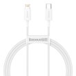 Baseus Lightning to USB Type-C Superior Series PD 1m White (CATLYS-A02)