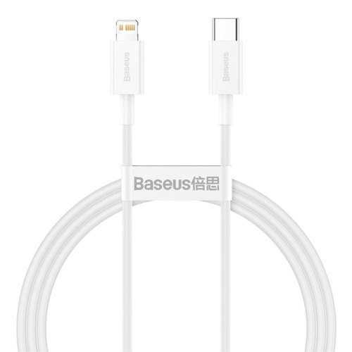 Baseus Lightning to USB Type-C Superior Series PD 1m White (CATLYS-A02)