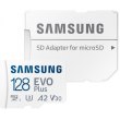microSDXC карта 128GB Samsung Evo Plus UHS-I U3 V30 A2 з SD адаптером (MB-MC128KA/EU)