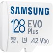 microSDXC карта 128GB Samsung Evo Plus UHS-I U3 V30 A2 з SD адаптером (MB-MC128KA/EU)