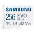 microSDXC карта 256GB Samsung Evo Plus UHS-I U3 V30 A2 з SD адаптером (MB-MC256KA/EU)