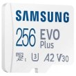 microSDXC карта 256GB Samsung Evo Plus UHS-I U3 V30 A2 з SD адаптером (MB-MC256KA/EU)