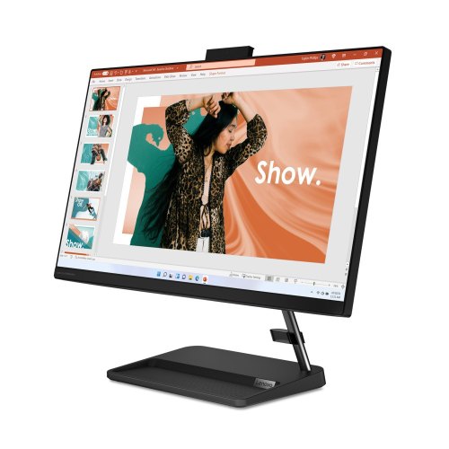 Моноблок Lenovo 23.8FA/i3-1215U/8/256/Intel HD/DOS/Black (F0GH00KQUO)