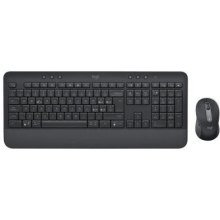 Комплект (клавіатура, миша) бездротовий Logitech MK650 Combo for Business Graphite (920-011004)