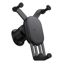 Тримач для мобiльного Baseus Stable Gravitational Wireless Charging Car Mount Pro 15W (Air Outlet Version), Black