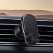 Тримач для мобiльного Baseus Stable Gravitational Wireless Charging Car Mount Pro 15W (Air Outlet Version), Black