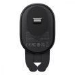 Тримач для мобiльного Baseus Stable Gravitational Wireless Charging Car Mount Pro 15W (Air Outlet Version), Black