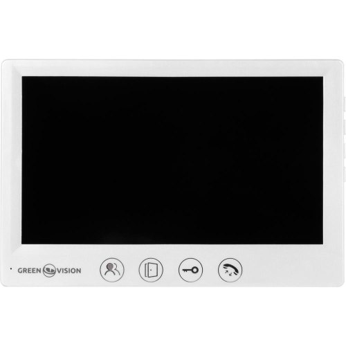 Кольоровий AHD відеодомофон GreenVision GV-057-AHD-M-VD7SD White