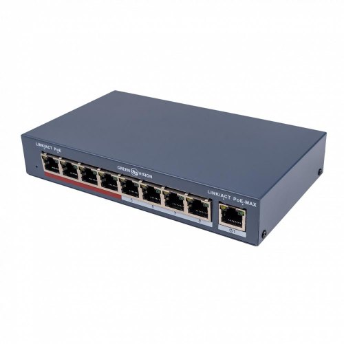 Комутатор мережевий GV-018-AI-8+1PG
