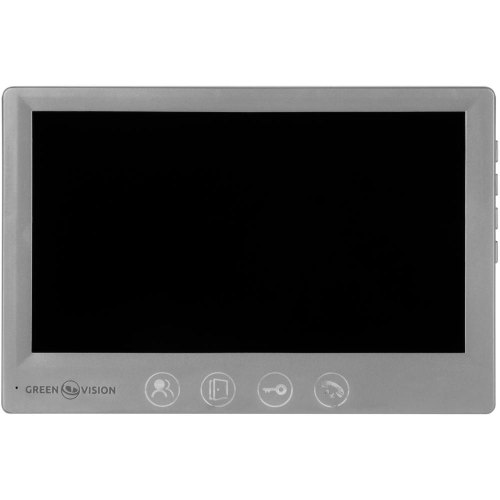 Кольоровий AHD відеодомофон GreenVision GV-058-AHD-M-VD7SD Grey