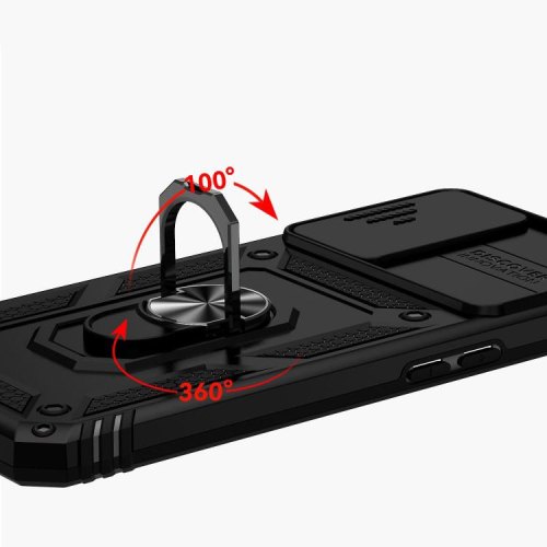 Чохол-накладка Military BeCover для Motorola Moto G72 Black (709095)