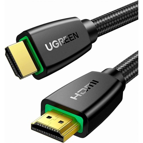 Кабель HDMI M - M, 3.0 м, V2.0 With Braid 4K@60Hz, HD118 UGREEN Чорний