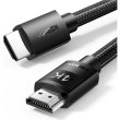 Кабель HDMI M - M, 3.0 м, V2.0 Cafule 4K, в поліуретановій оплітці HD119 UGREEN