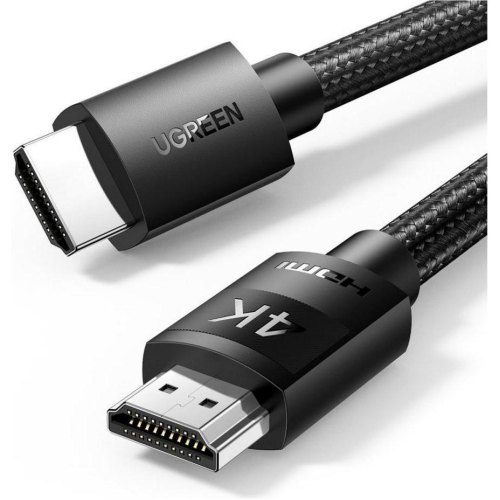 Кабель HDMI M - M, 3.0 м, V2.0 Cafule 4K, в поліуретановій оплітці HD119 UGREEN