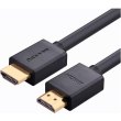Кабель HDMI M - M, 1.0 м, V2.0 Cafule 4K, HD104 UGREEN Чорний