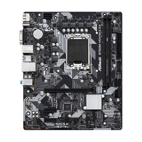 Mатеринська плата ASRock B760M-HDV/M.2 D4 s1700 B760 2xDDR4 3xM.2 DP HDMI VGA mATX