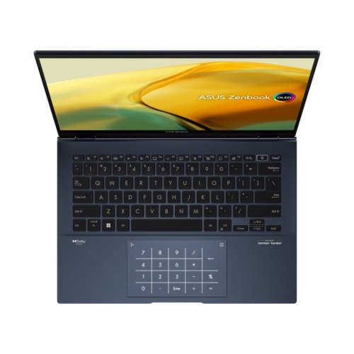 Ноутбук ASUS Zenbook 14 UX3402ZA-KM233W 14 2.8K OLED, Intel i5-1240P, 8GB, F512GB, UMA, Win11, Голубий