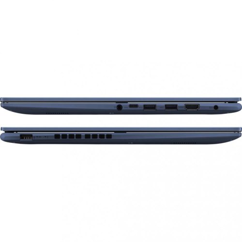 Ноутбук ASUS Vivobook 17X K1703ZA-AU066 17.3 FHD IPS, Intel i5-12500H, 16GB, F512GB, UMA, NoOS, Голубий