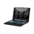 Ноутбук ASUS TUF Gaming F15 FX506HC-HN001 15.6 FHD IPS, Intel i5-11400H, 8GB, F512GB, NVD3050-4, NoOS, Чорний