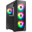 Корпус Zalman N5 TF, без блоку живлення, 1xUSB3.0, 2xUSB2.0, 4x120mm RGB fans, Acrylic Side Panel, TG Front Panel, ATX, чорний