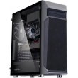 Корпус Zalman Z1 Plus, без БЖ, 2xUSB3.0, 1xUSB2.0, 3x120mm Black fans, TG Side Panel, ATX, Black