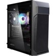 Корпус Zalman Z1 Plus, без БЖ, 2xUSB3.0, 1xUSB2.0, 3x120mm Black fans, TG Side Panel, ATX, Black