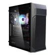Корпус Zalman Z1 Plus, без БЖ, 2xUSB3.0, 1xUSB2.0, 3x120mm Black fans, TG Side Panel, ATX, Black